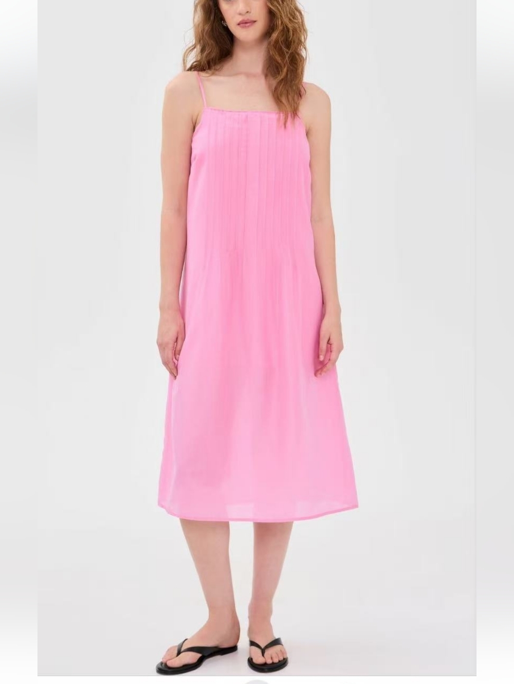PISTOLA Vitoria Midi Dress in Azalea Pink Sz M